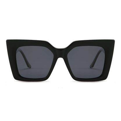 Dollger Elegant Classic Oversized Square Cat Eye Sunglasses