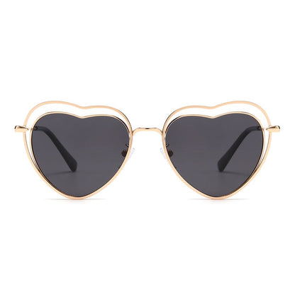 Dollger Heart Shape Chic Tinted Sunglasses