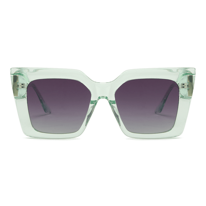 Dollger Elegant Classic Oversized Square Cat Eye Sunglasses