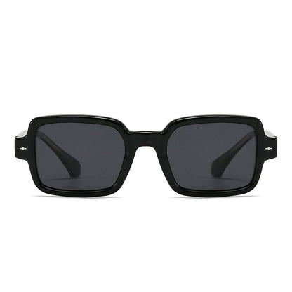 Dollger Square 90s Retro Clear Sunglasses