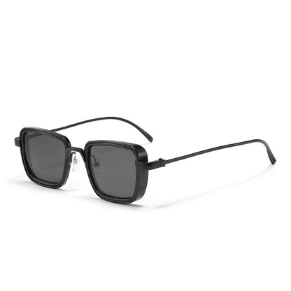 Dollger Metal Square Frame Sunglasses