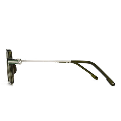 Dollger Square Aviator Fashion Sunglasses
