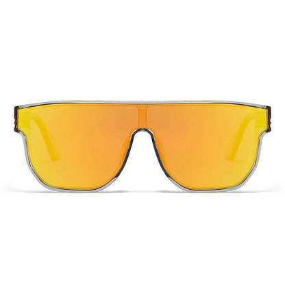 Dollger aviator sunglasses with glossy lenses