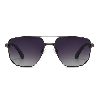 Dollger Wood Vintage Aviator Sunglasses
