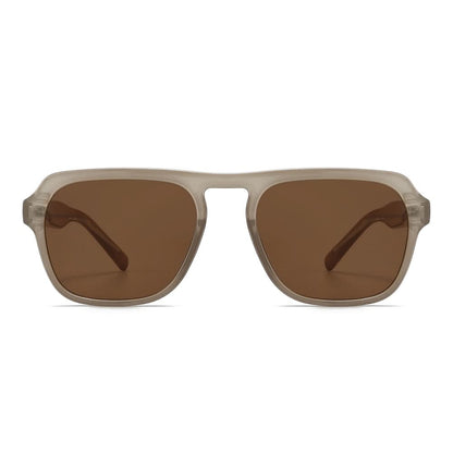 Dollger Acetate Aviator Tinted Sunglasses